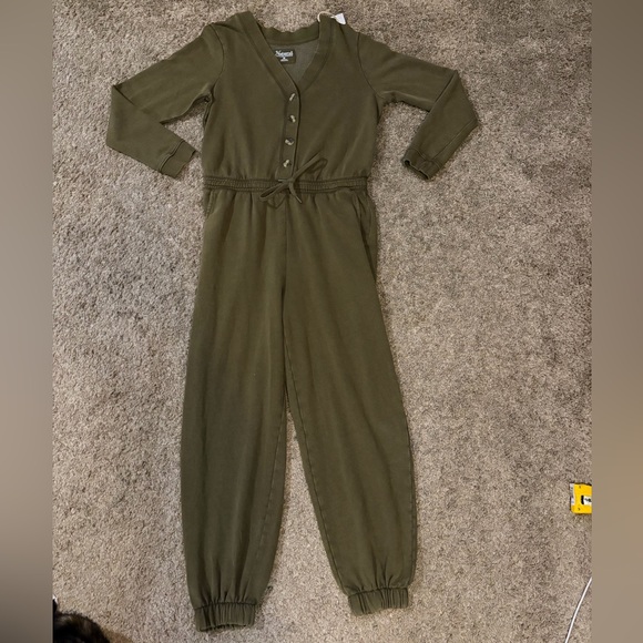 Natural Reflections Pants - NWT Natural Reflections Loungewear Harbor Jumpsuit In Olive Green Size Medium
